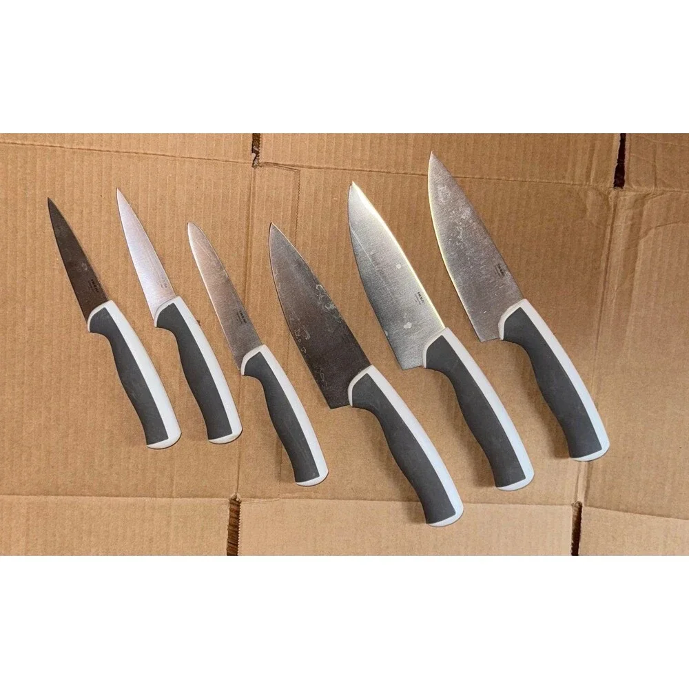 Set of (6) IKEA kitchen Knives